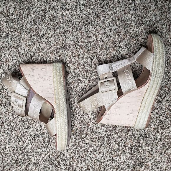 Coach | Maryanne Strappy Signature Wedges - Picture 6 of 6